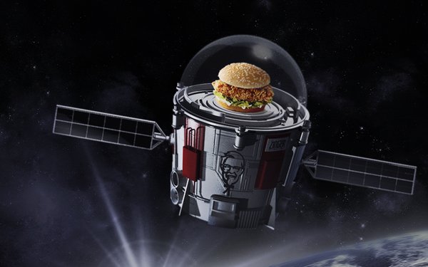 KFC AIMS FOR THE STARS WITH ZINGER LAUNCH