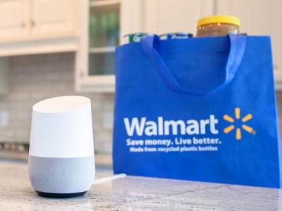 GOOGLE, WALMART PARTNER ON SHOP-BY-VOICE