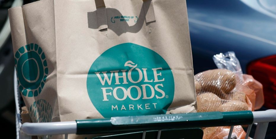 AMAZON SELLS $1.6 MILLION IN WHOLE FOODS’ STORE-BRAND PRODUCTS IN FIRST MONTH
