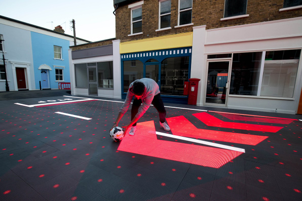 THE CROSSWALK OF THE FUTURE MOVES AND CHANGES TO PRIORITIZE PEDESTRIANS