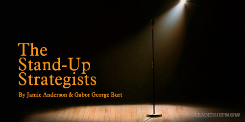 THE STAND-UP STRATEGISTS