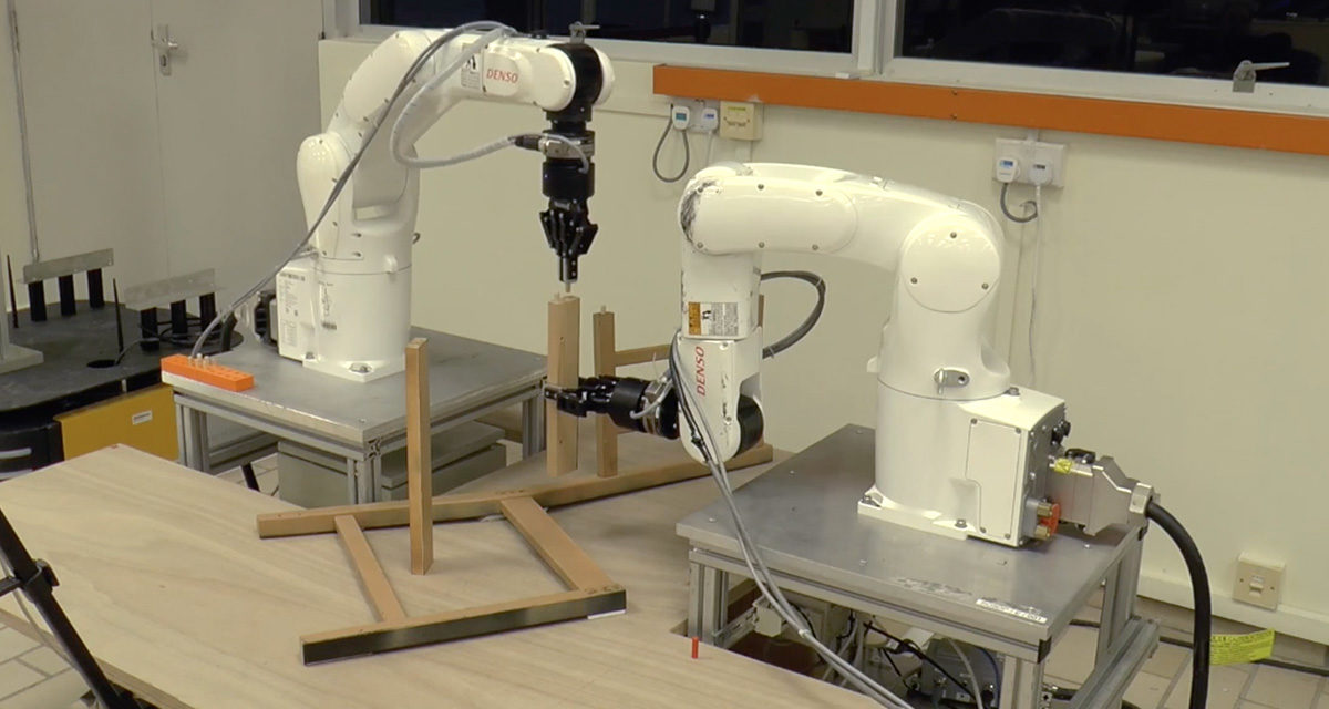 WATCH ROBOTS ASSEMBLE A FLAT-PACK IKEA CHAIR IN JUST 9 MINUTES