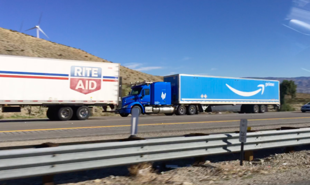 AMAZON IS HAULING CARGO IN SELF-DRIVING TRUCKS DEVELOPED BY EMBARK