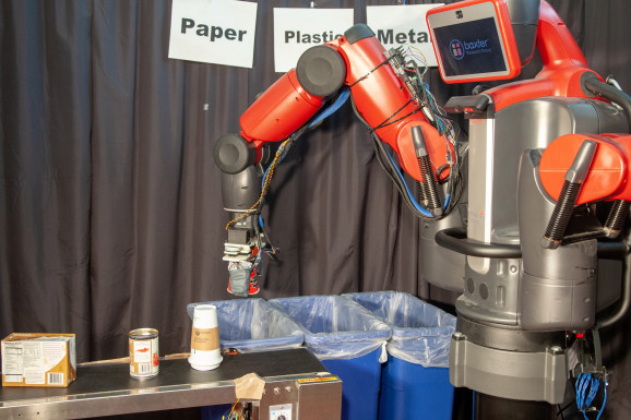 MIT ROBOT SORTS RECYCLING AND TRASH BY TOUCH