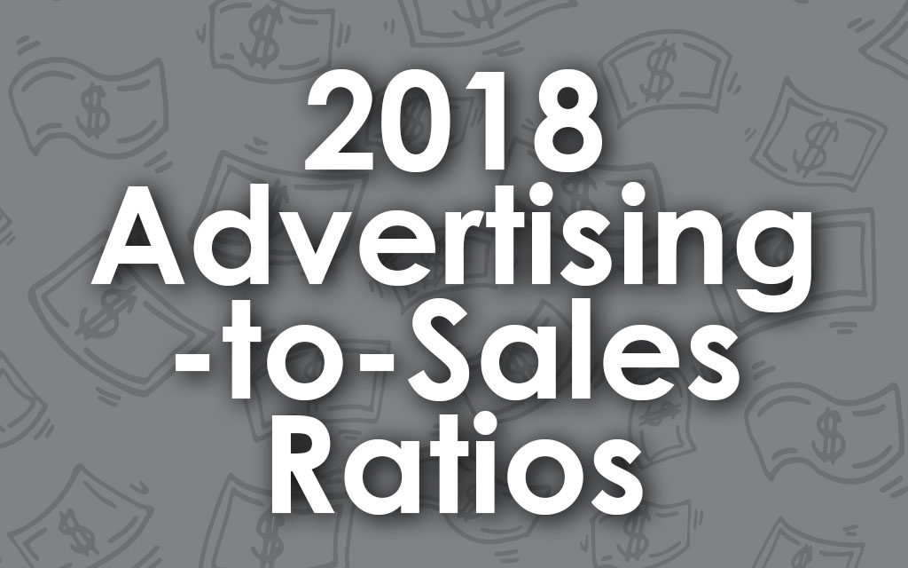 2018 ADVERTISING-TO-SALES RATIOS - Media Group Online