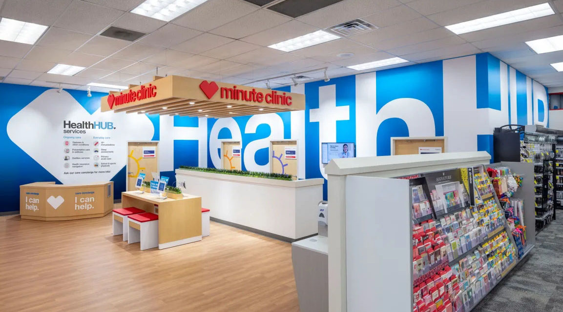 YOGA CLASS WHILE WAITING FOR REFILLS? CVS TESTS NEW “HEALTH HUBS”
