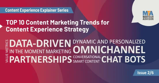 TOP 10 CONTENT MARKETING TRENDS IMPACTING YOUR 2020 CONTENT EXPERIENCE STRATEGY