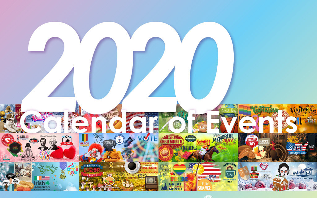 2020 Calendar of Events
