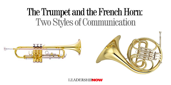 The Trumpet and the French Horn: Two Styles of Communication