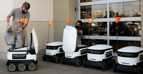 Save Mart Cos. First U.S. Grocer to Launch Starship Delivery Robots