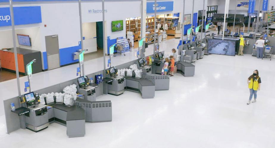 First Look: Walmart’s New Self-Checkout Store
