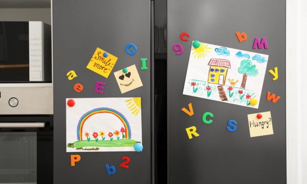The Children’s Refrigerator Art Gallery