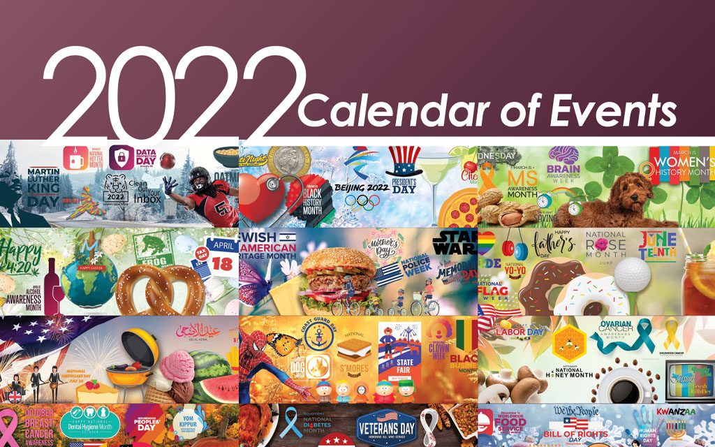 2022 Calendar of Events