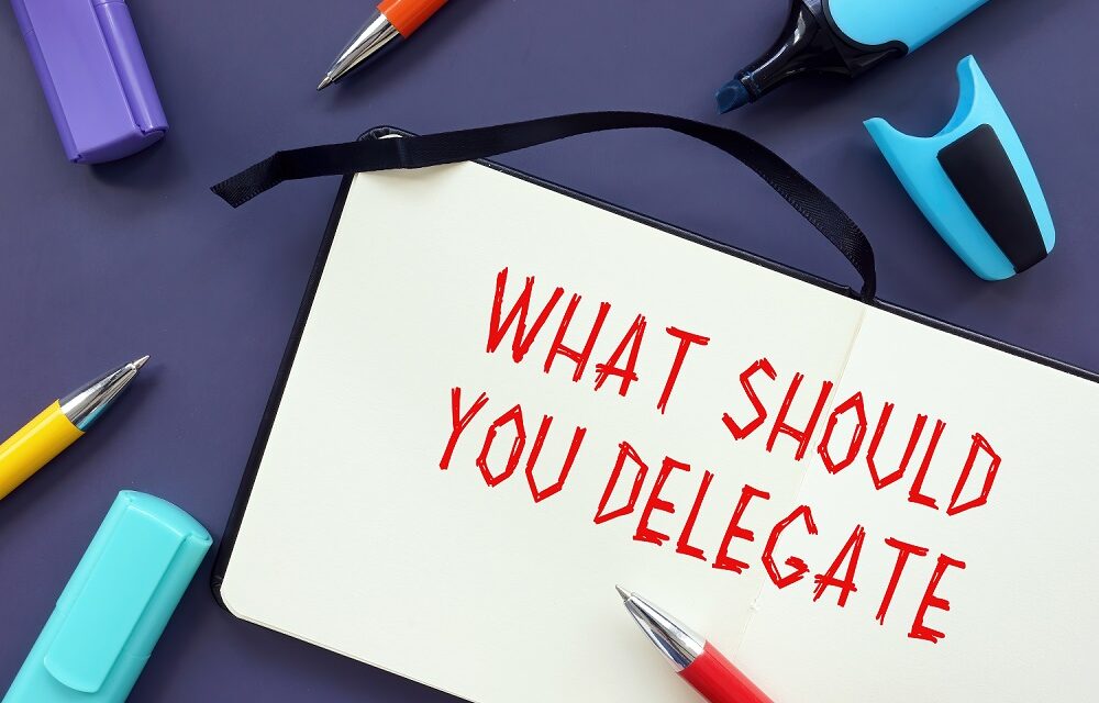 Delegating Tips, even if No One Works for You