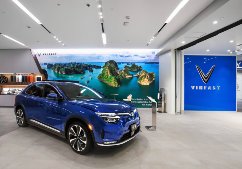 Vietnamese EV Maker Debuts in California Malls and Lifestyle Centers