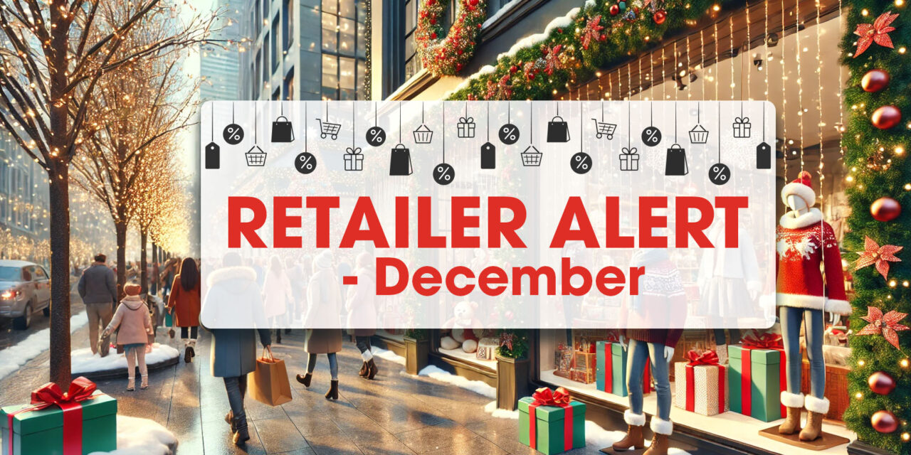 Retailer Alert – December