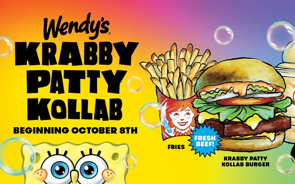 Wendy’s Commemorates SpongeBob’s 25th Anniversary with Krabby Patty Kollab